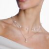 Akoya Cultured A+ Pearl & Diamond Pendant in White Gold - 8.00mm - Image 5