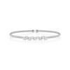 Ava Bea 0.16 Carats Diamond Zig Zag Flexi Cuff in White Gold - Image 2