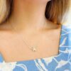 Tiny Treasures 0.26 Carats Diamond Star Pendant in White Gold - Image 4