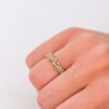 Icon 0.81 Carat Diamond Eternity Band in Yellow Gold - Image 3