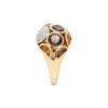 Parapluie Smoky Quartz and Citrine Bezel Set Ring in Yellow Gold - Image 4