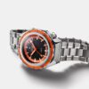 Defy Revival Elite 670 Automatic Black and Orange Dial in Stainless Steel - Image 6