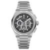 Defy Skyline Chronograph Skeleton 42mm Black Dial in Stainless Steel - Image 2