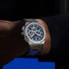 Defy Skyline Chronograph Skeleton 42mm Blue Dial in Stainless Steel - Image 4