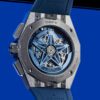 Defy Skyline Chronograph Skeleton 42mm Blue Dial in Stainless Steel - Image 6