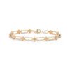 Poppy Rae Pebble Link Bracelet in Yellow Gold - Image 2