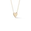 DRD Heart Pendant Necklace in Yellow Gold - Image 2