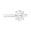 Solitaire Collection â 2.00 Carat Brilliant cut Diamond Engagement Ring in Platinum - Image 3