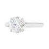 Solitaire Collection â 2.00 Carat Brilliant cut Diamond Engagement Ring in Platinum - Image 4